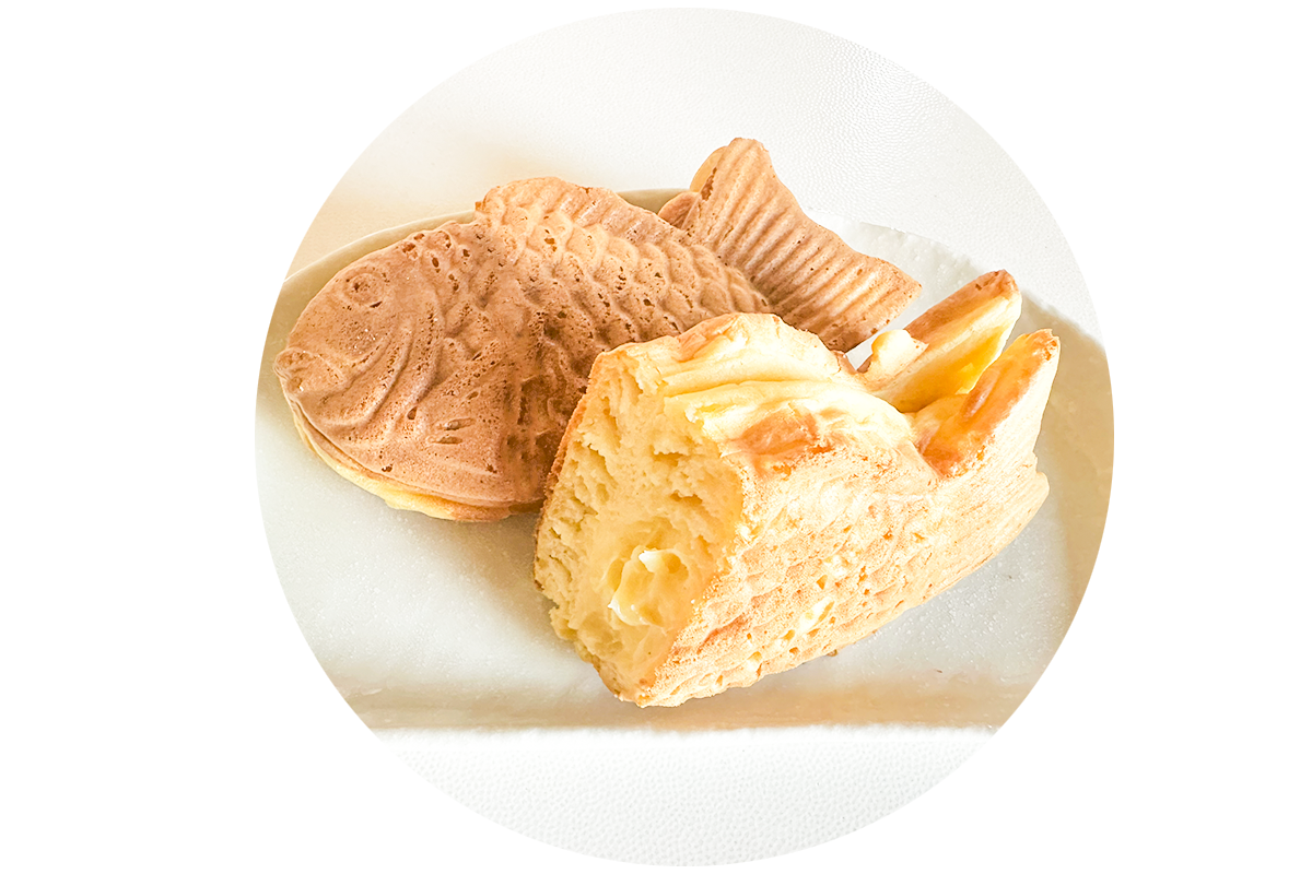 クリームのたい焼き